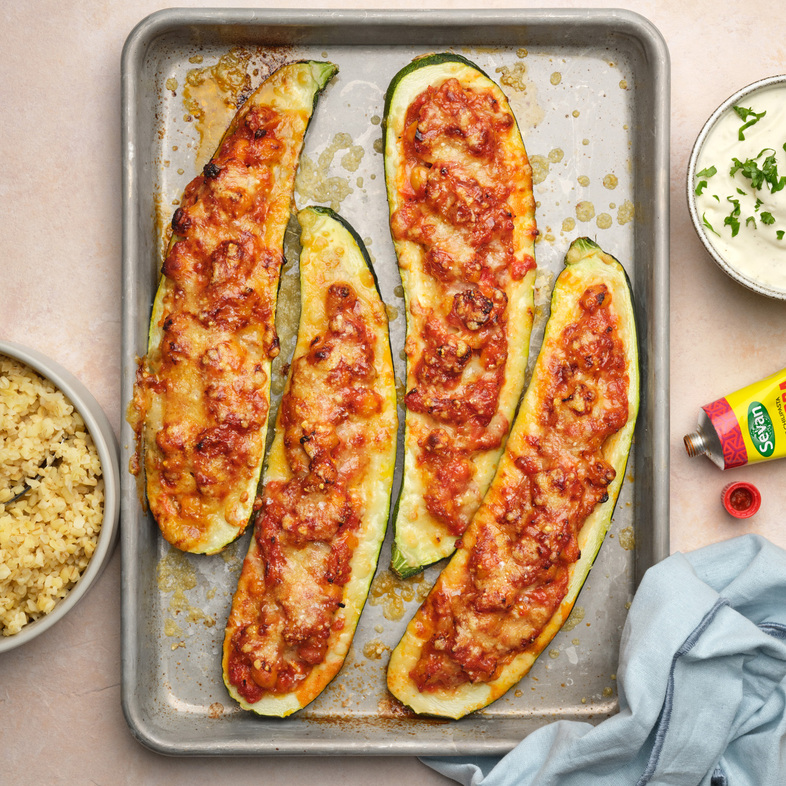 Harissa Och Kik Rtsfylld Zucchini Med Bulgur Och Vitl Kss S Recept